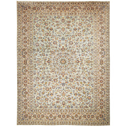 Kashan 305x407 Cm Kashan Persia Hand-carded Wool Cotton