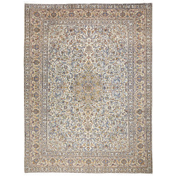 Kashan 297x393 Cm Kashan, Persia, Hand-carded Wool (cotton