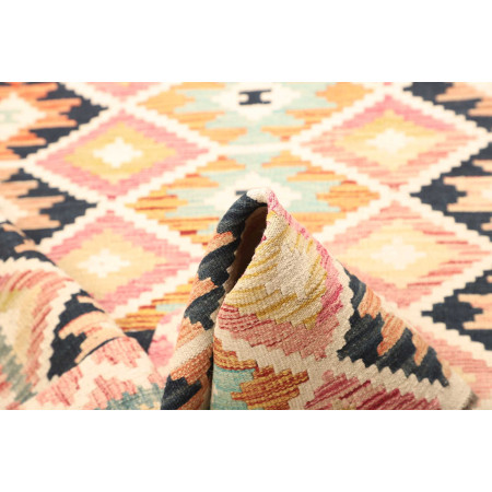 Hand Made Rug Kilim Afghanistan 127x178 Multico