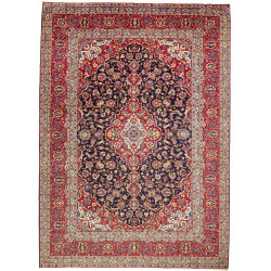 Kashan 260x360 Cm Kashan, Persia, Hand-carded Wool (warp: