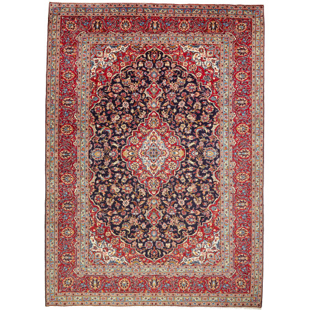 Kashan 260x360 Cm Kashan, Persia, Hand-carded Wool (warp: