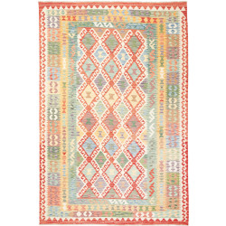 Kilim 199x298 Cm Kilim, Afghanistan, Hand-carded Wool (warp:
