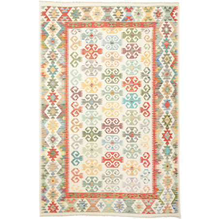 Kilim 201x302 Cm Kilim, Afghanistan, Hand-carded Wool (warp: