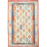 Kilim 202x306 Cm Afghan Kilim, Hand-carded Wool (cotton