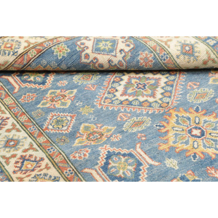Tappeto Originale Kazak Afghanistan 122x178 Blu