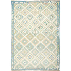 Kilim 200x291 Cm Kilim, Afghanistan, Hand-carded Wool,