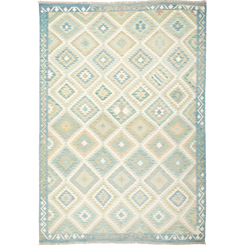 Kilim 200x291 Cm Kilim, Afghanistan, Hand-carded Wool,
