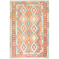 Kilim 205x299 Cm Kilim, Afghanistan, Hand-carded Wool (warp: