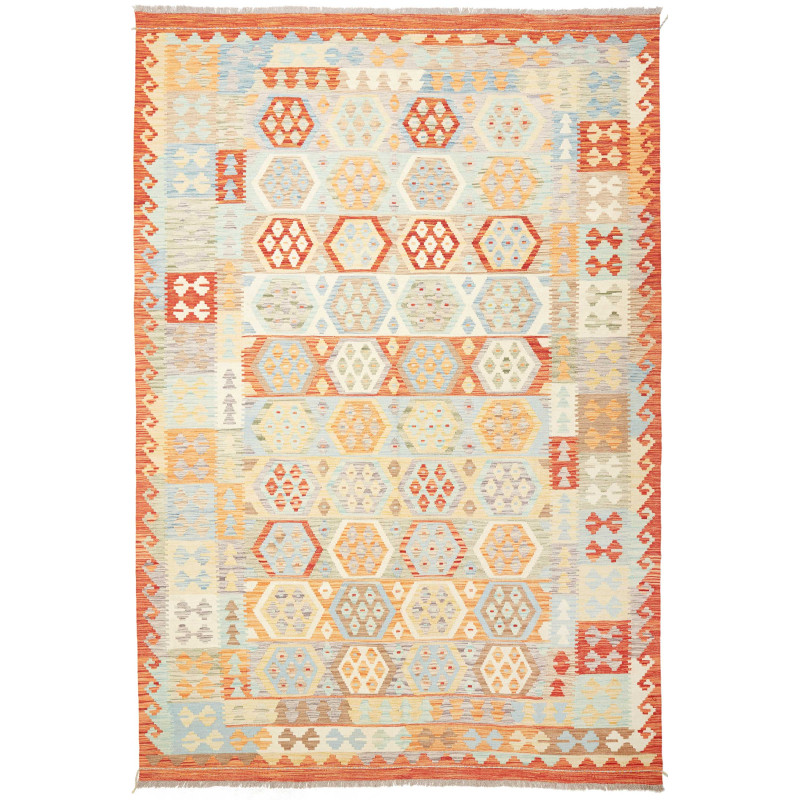 Kilim 206x300 Cm Kilim Afghanistan Hand-carded Wool