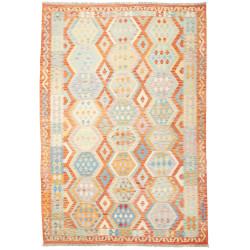 Kilim 209x302 Cm Kilim Afghanistan Hand-carded Wool Cotton