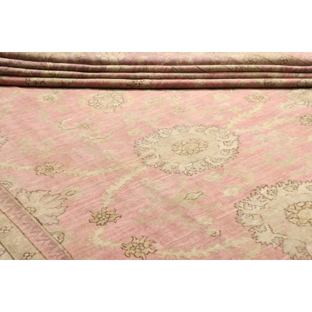 Hand Made Rug Floralia Pakistan 305x419 Pink Be
