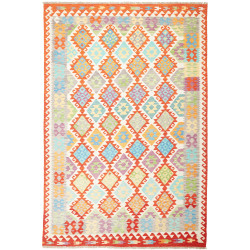 Kilim 203x298 Cm Kilim, Afghanistan, Hand-carded Wool (warp: