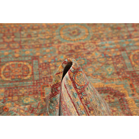 Tappeto Originale Kairo Pakistan 153x207 Verde