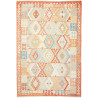 Kilim 197x290 Cm Kilim Afghanistan Hand-carded Wool (warp: