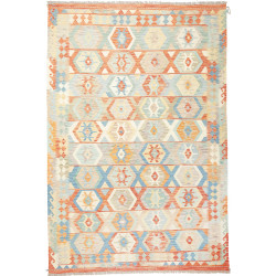Kilim 197x293 Cm Kilim, Afghanistan, Hand-carded Wool (warp: