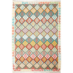 Kilim 207x298 Cm Kilim, Afghanistan, Hand-carded Wool (warp: