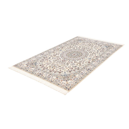 Hand Made Rug Nain 9la Persia 132x210 Beige Blu