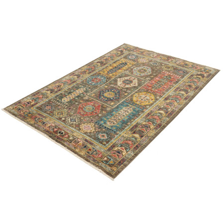 Hand Made Rug Floralia Pakistan 125x179 Brown M