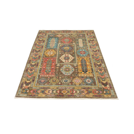 Hand Made Rug Floralia Pakistan 125x179 Brown M