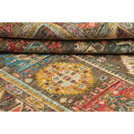 Hand Made Rug Floralia Pakistan 125x179 Brown M