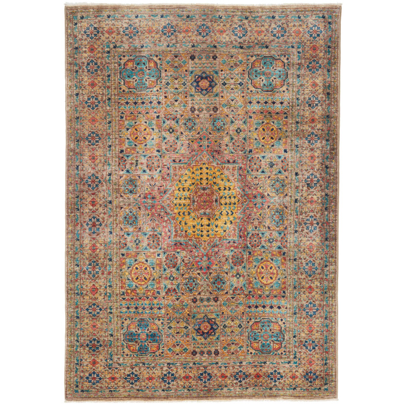 Tappeto Originale Kairo Pakistan 126x182 Beige
