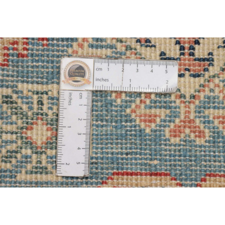 Hand Made Rug Kazak Afghanistan 62x85 Blue Beig
