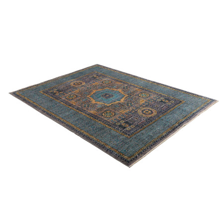 Hand Made Rug Kairo Pakistan 149x203 Petrol Blu