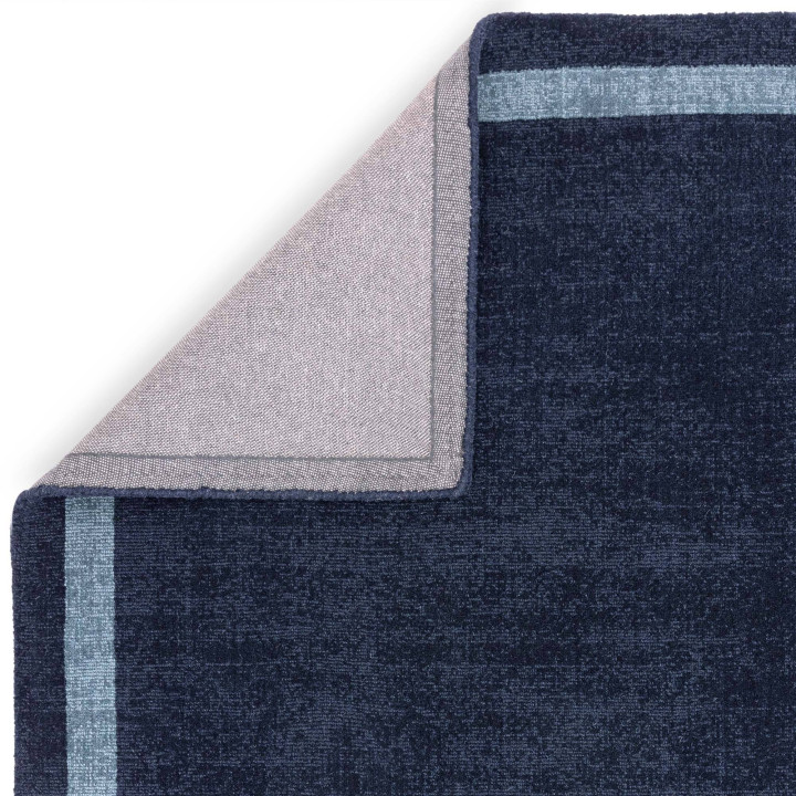 Tappeto ALBI geometrico blu scuro e azzurro cors