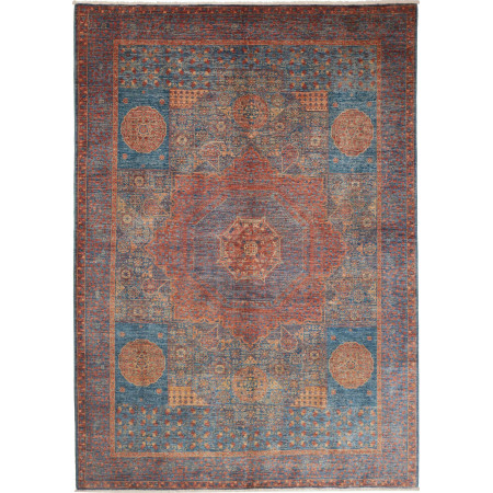 Tappeto Originale Kairo Pakistan 174x247 Blu Ro
