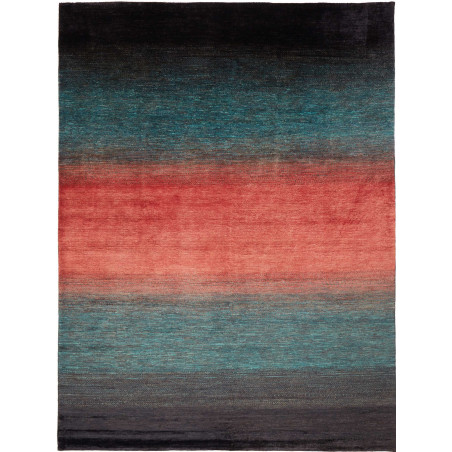 Hand Made Rug Cromopura Pakistan 249x337 Petrol