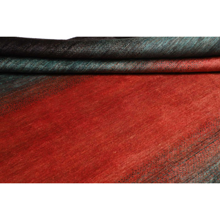Hand Made Rug Cromopura Pakistan 249x337 Petrol