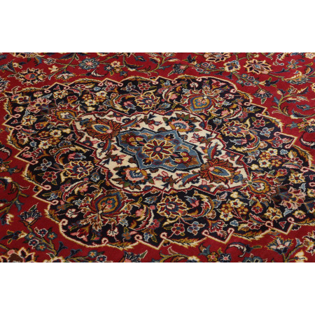 Tappeto Originale Kashan Persia 355x487 Rosso B