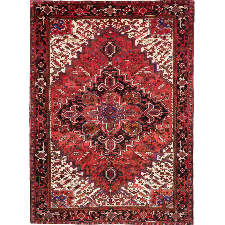 Hand Made Rug Gorawan Persia 248x337 Red Black