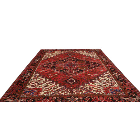 Hand Made Rug Gorawan Persia 248x337 Red Black