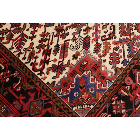 Hand Made Rug Gorawan Persia 248x337 Red Black