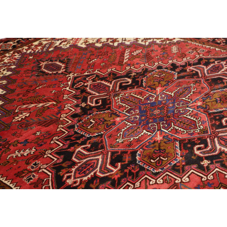 Hand Made Rug Gorawan Persia 248x337 Red Black