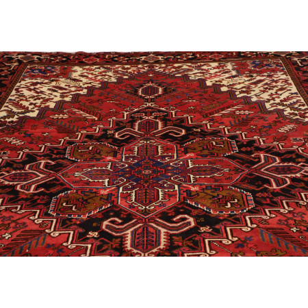 Hand Made Rug Gorawan Persia 248x337 Red Black