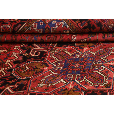 Hand Made Rug Gorawan Persia 248x337 Red Black