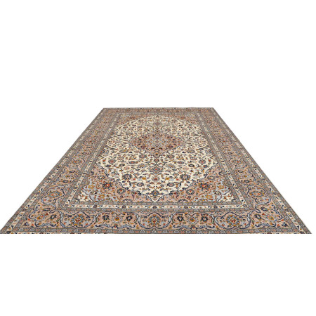 Tappeto Originale Kashan Persia 245x350 Beige A