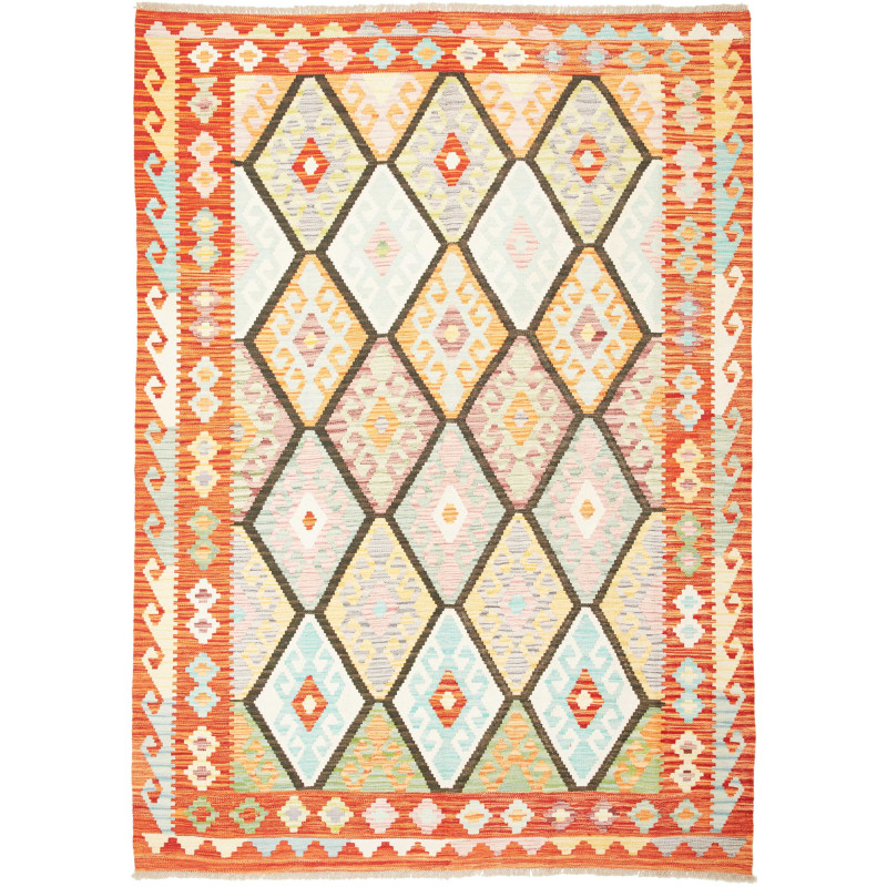 Kilim 176x243 Cm Kilim Afghanistan Hand-carded Wool