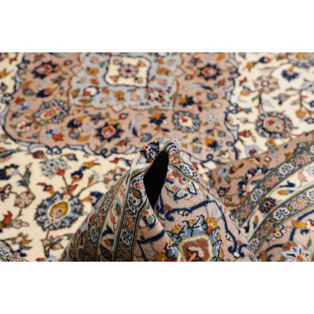 Tappeto Originale Kashan Persia 245x350 Beige A