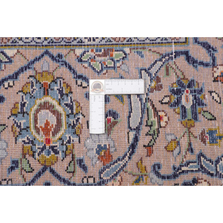 Tappeto Originale Kashan Persia 245x350 Beige A