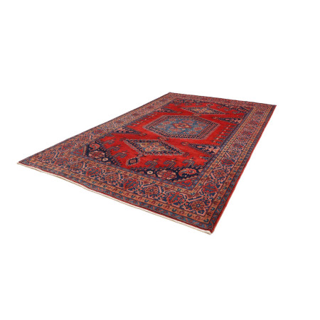 Tappeto Originale Wiss Persia 228x367 Rosso Blu