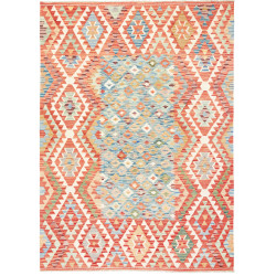 Kilim 174x241 Cm Kilim, Afghanistan, Hand-carded Wool (warp: