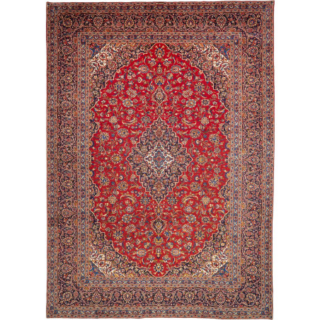 Hand Made Rug Ardakan Persia 295x407 Red Dark B