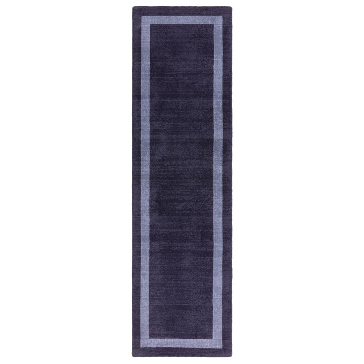 Rug ALBI geometric dark blue light blue 120x170