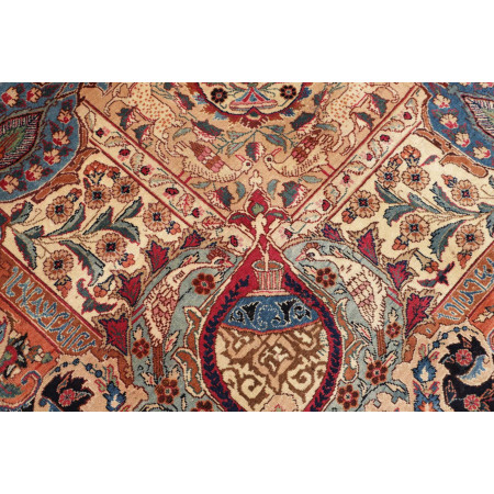 Hand Made Rug Kashmar Persia 300x390 Dark Blue