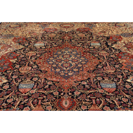 Hand Made Rug Kashmar Persia 300x390 Dark Blue