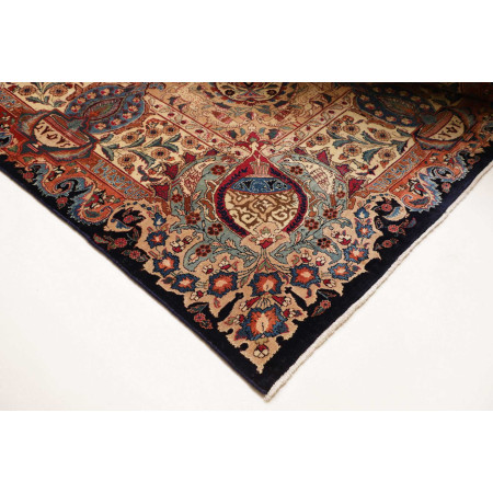Hand Made Rug Kashmar Persia 300x390 Dark Blue