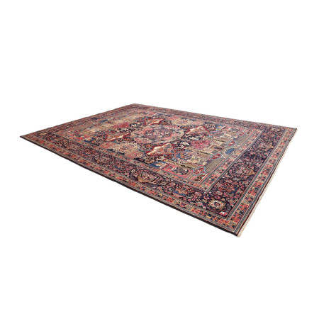 Tappeto Originale Kashmar Persia 300x394 Blu Sc